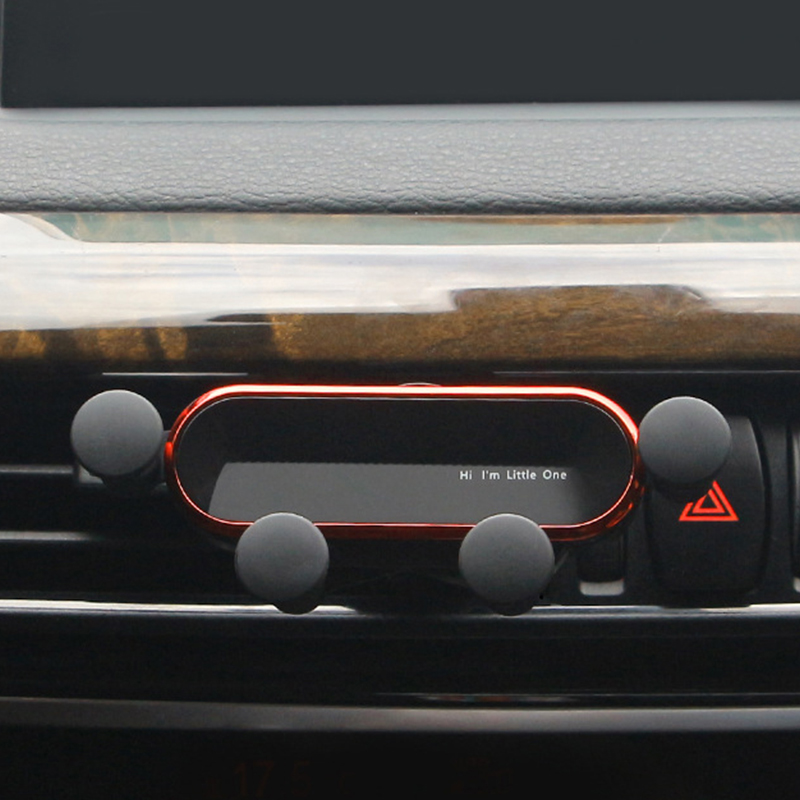 Premium Car Air Vent Mobile Phone Holder Secure & Stylish Black