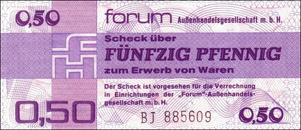 German Dem Rep- set of 6 banknotes