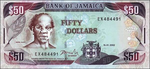 Jamaica - 50 Dollars - 2002 - P79c - B234c