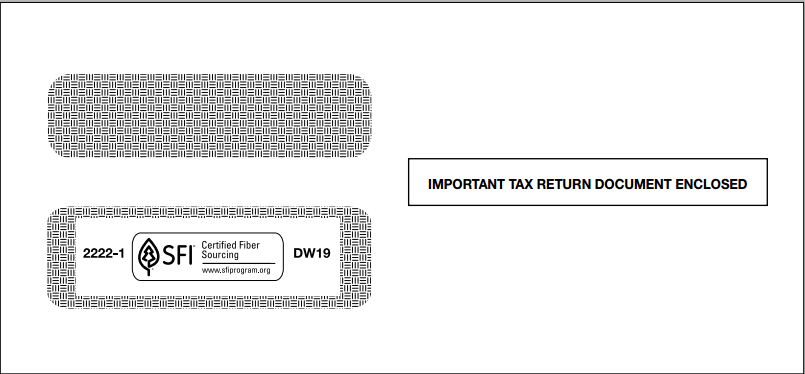 1098 Sticker Tax 1098 Envelope Self Seal