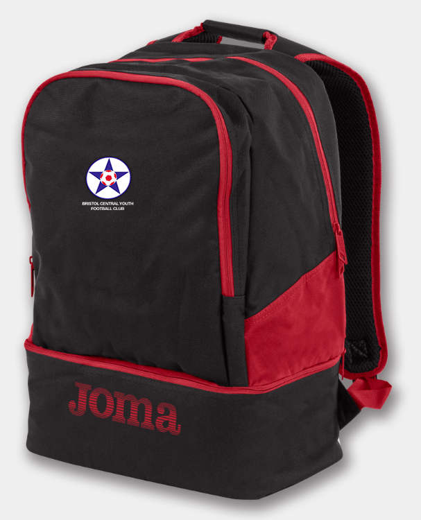 Bristol Central Joma Estadio III Backpack Black/Red