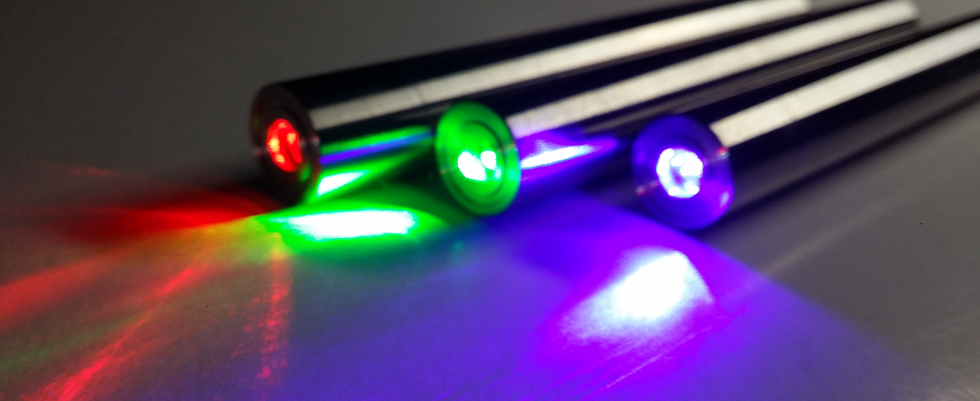 The World's Smallest Laser Pointers