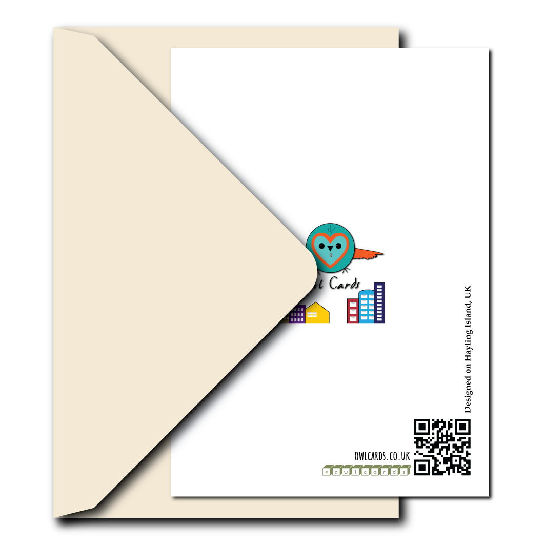 Keep Calm and Rock On | Congratulations | New Baby Card