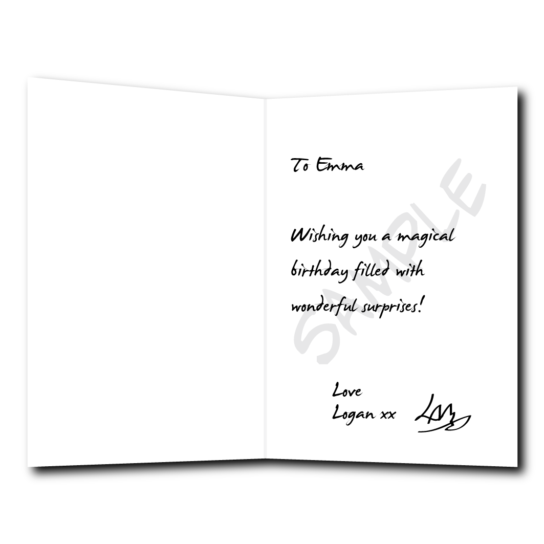 Sorting hat- Gryffindor | Birthday Card
