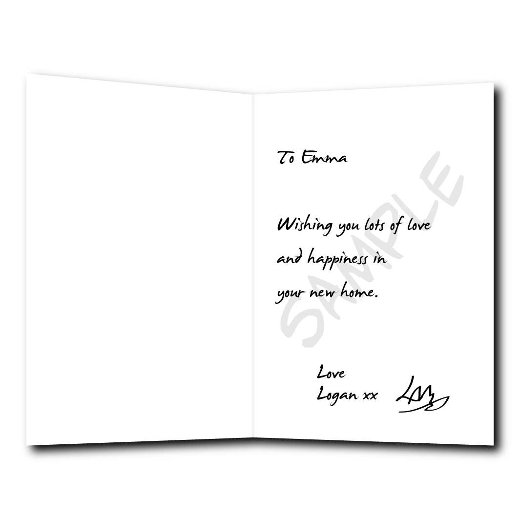 Home Sweet Home | Congratulations | New Home Card