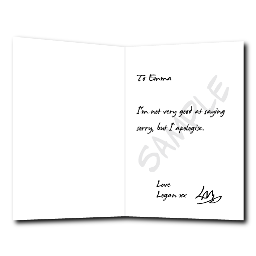Sorry...... | Occasions | Sorry Card