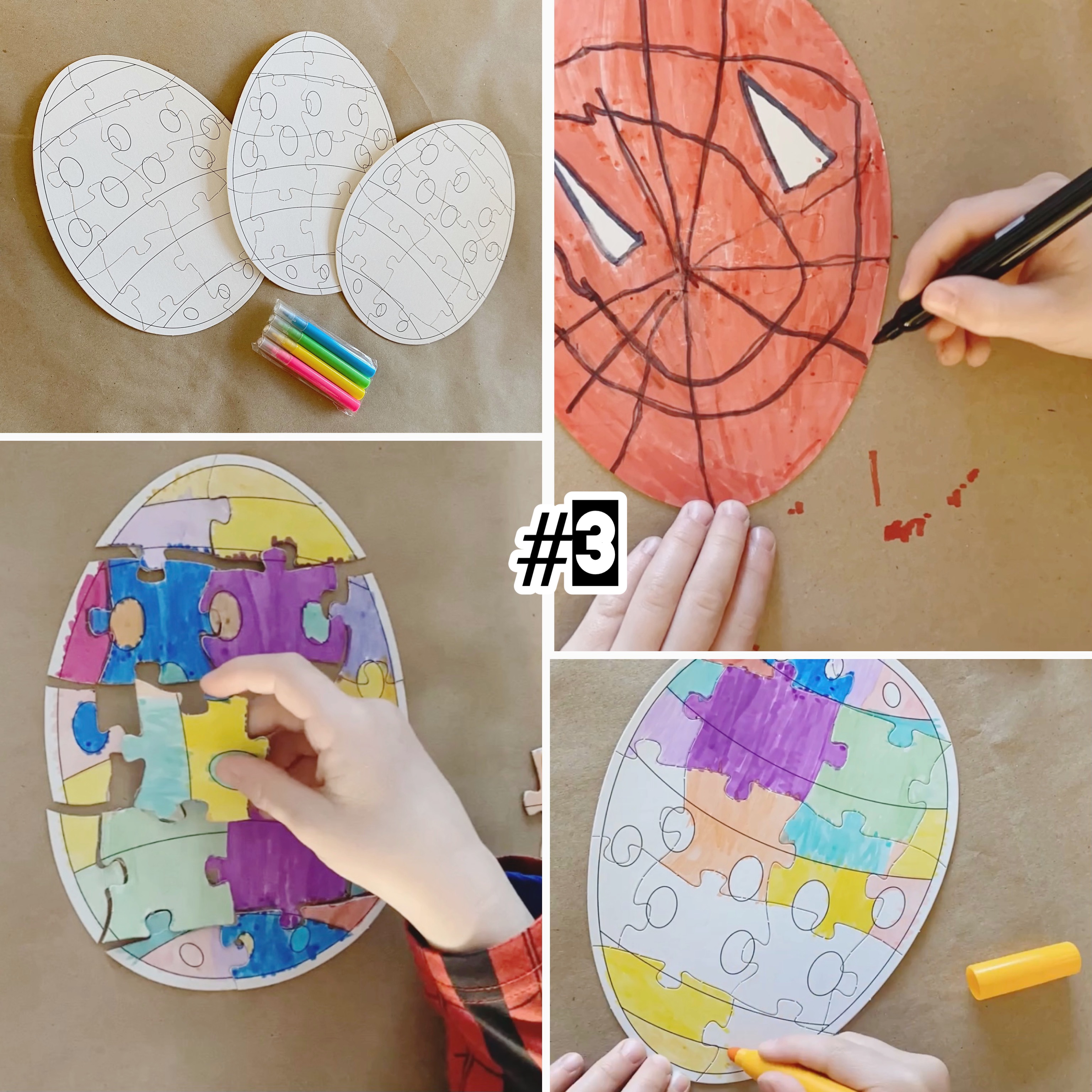 Easter Craft Box | Bunny Acrobat, Cards, Jigsaw Puzzles, drawings