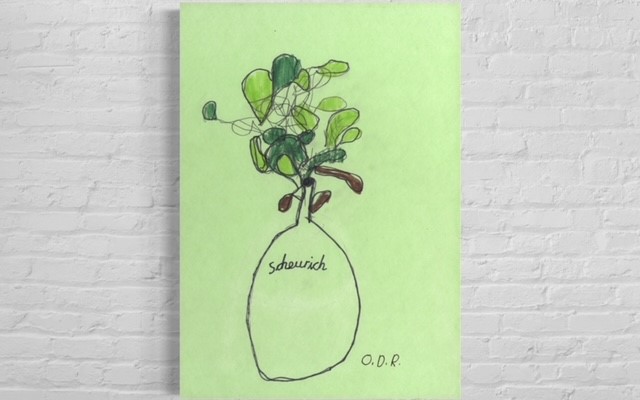 Plant | Drawn by Little artist O. D. R