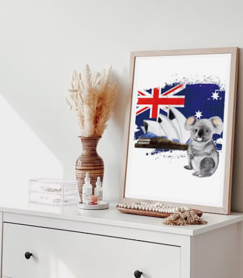 Sydney Opera House Art Print | Coloured Pencil on paper