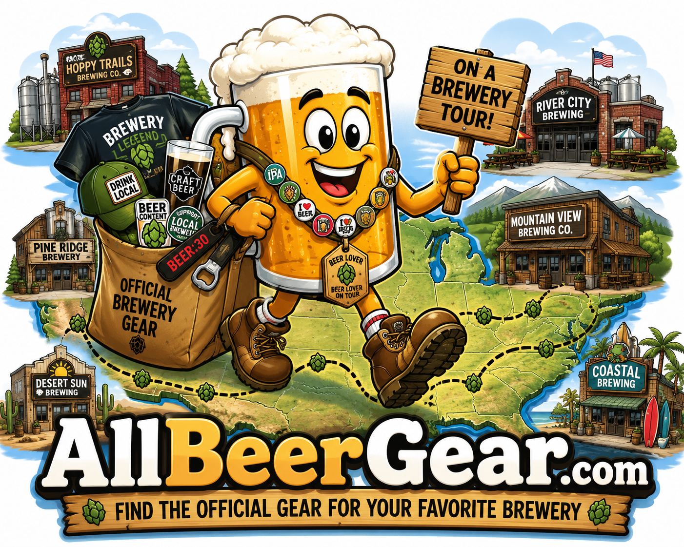 AllBeerGear.com all beer gear
