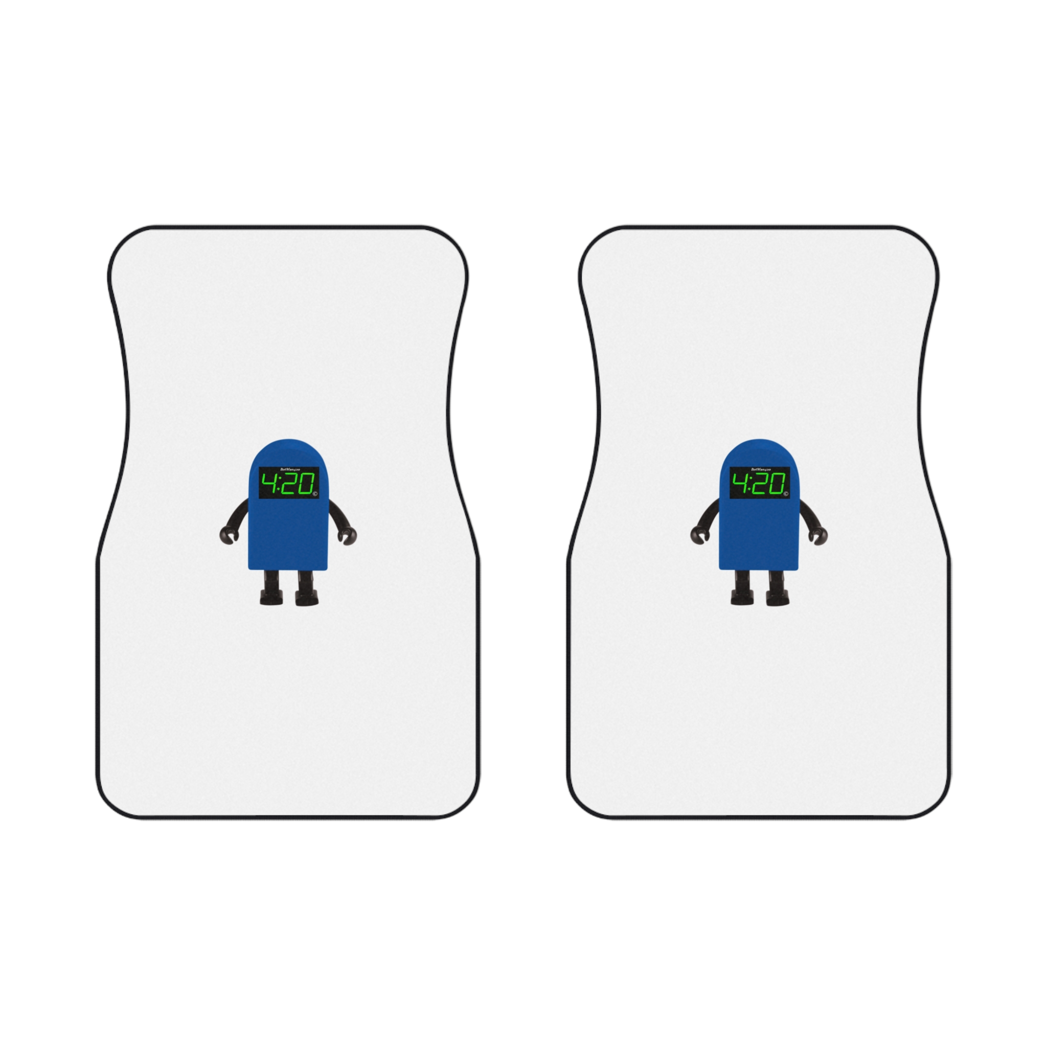BotMan420&copy; Collection  &nbsp;Car Mats (Set of 2)