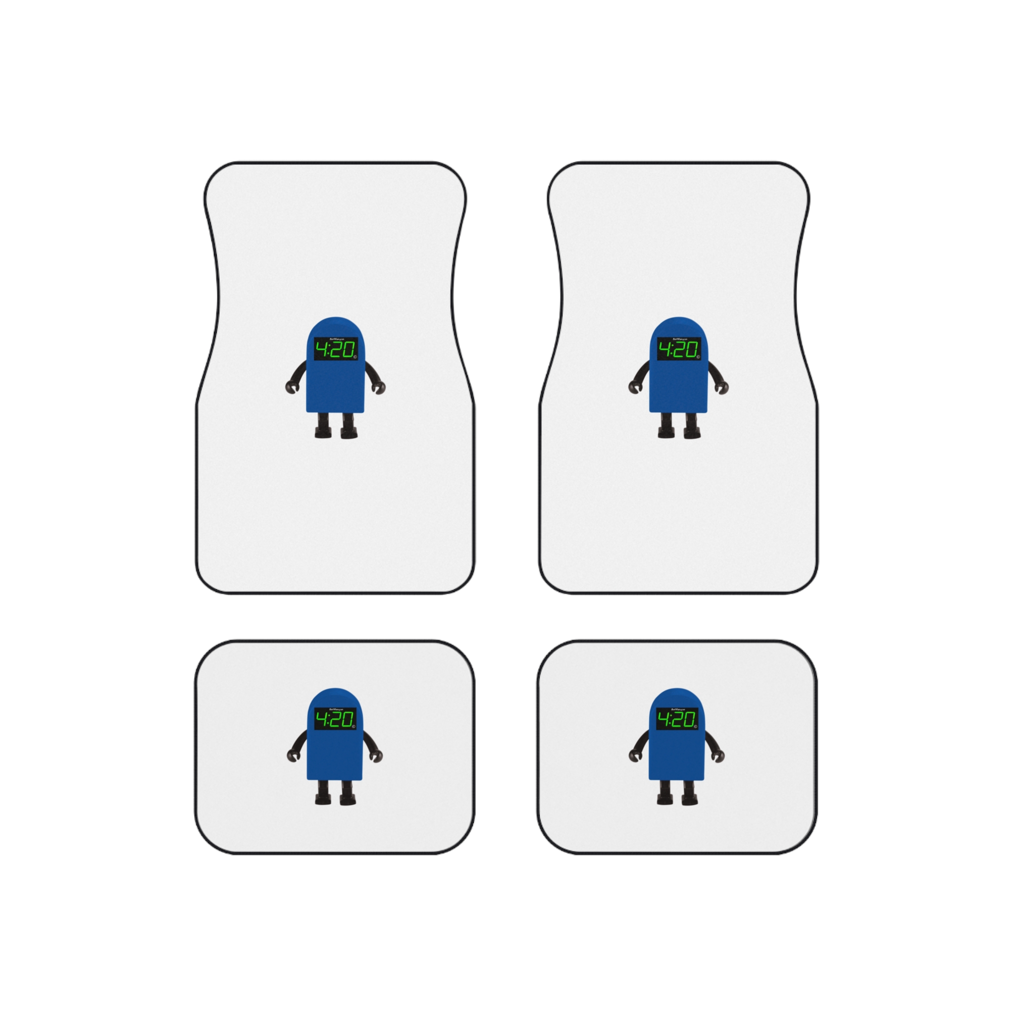 BotMan420&copy; Collection  &nbsp;Car Mats (Set of 4)