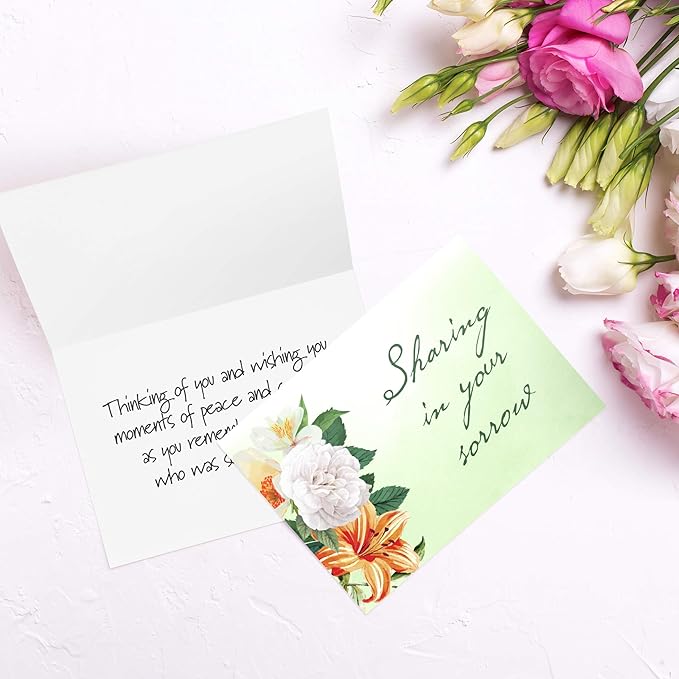 Case Lot 30pc Condolence Card Sets