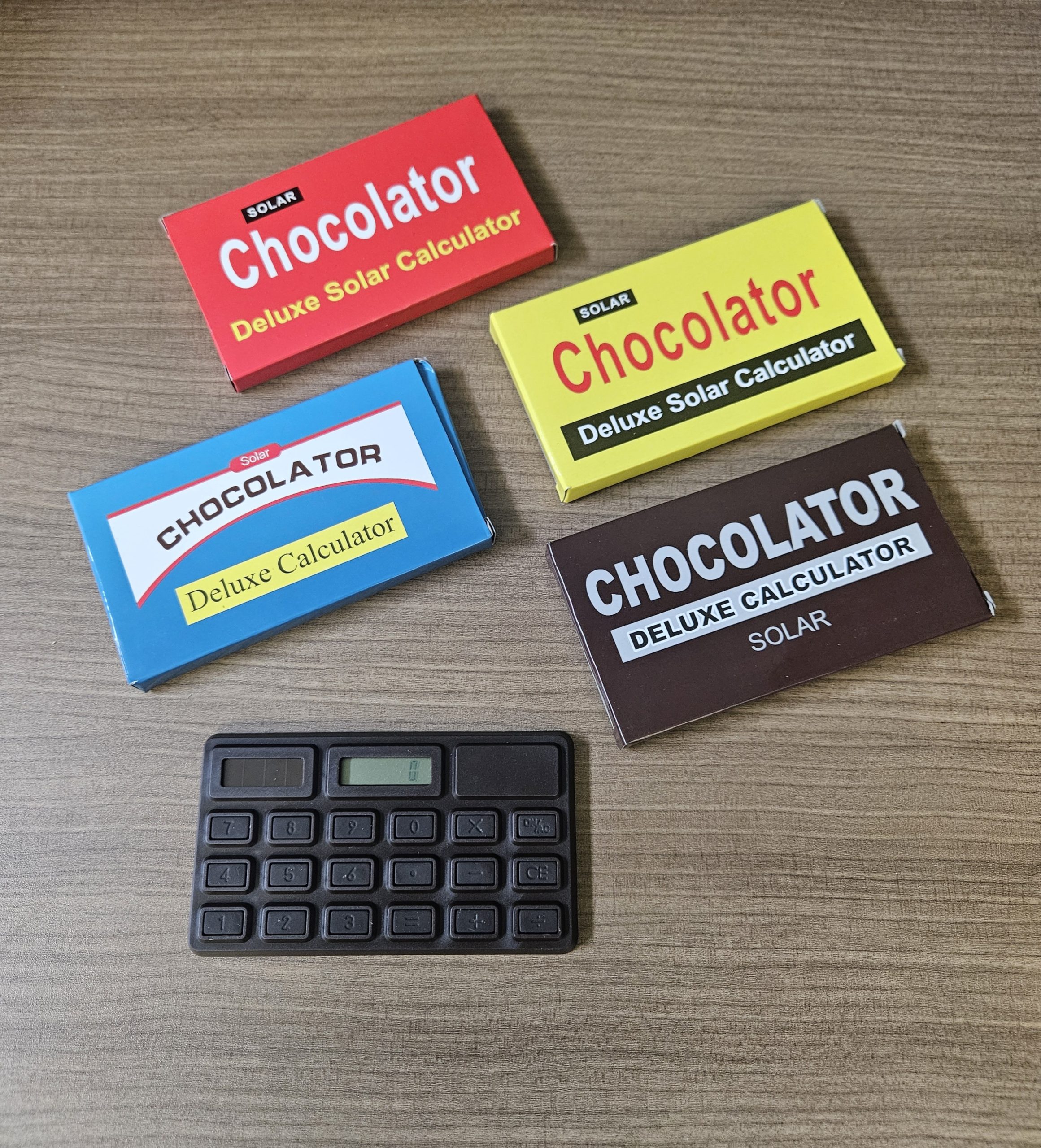 COCOLATE SOLAR POWERED CALCULATOR