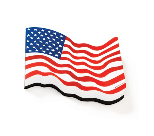 Magnetic Whiteboard American Flag Erasers