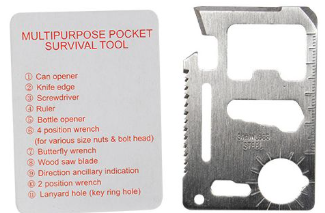 Survival Business Card