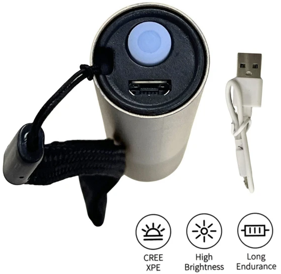 3W USB Rechargeable LED