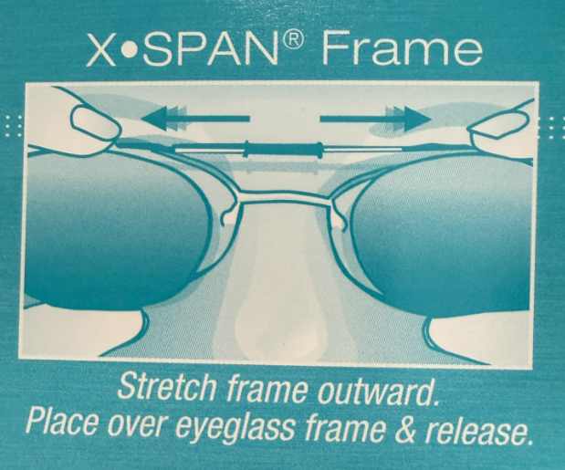 Solar Shield Polarized Clip-On Sunglasses