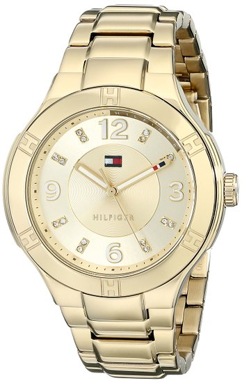 Tommy Hilfiger Women's 1781446 Analog Display Quartz Gold Watch
