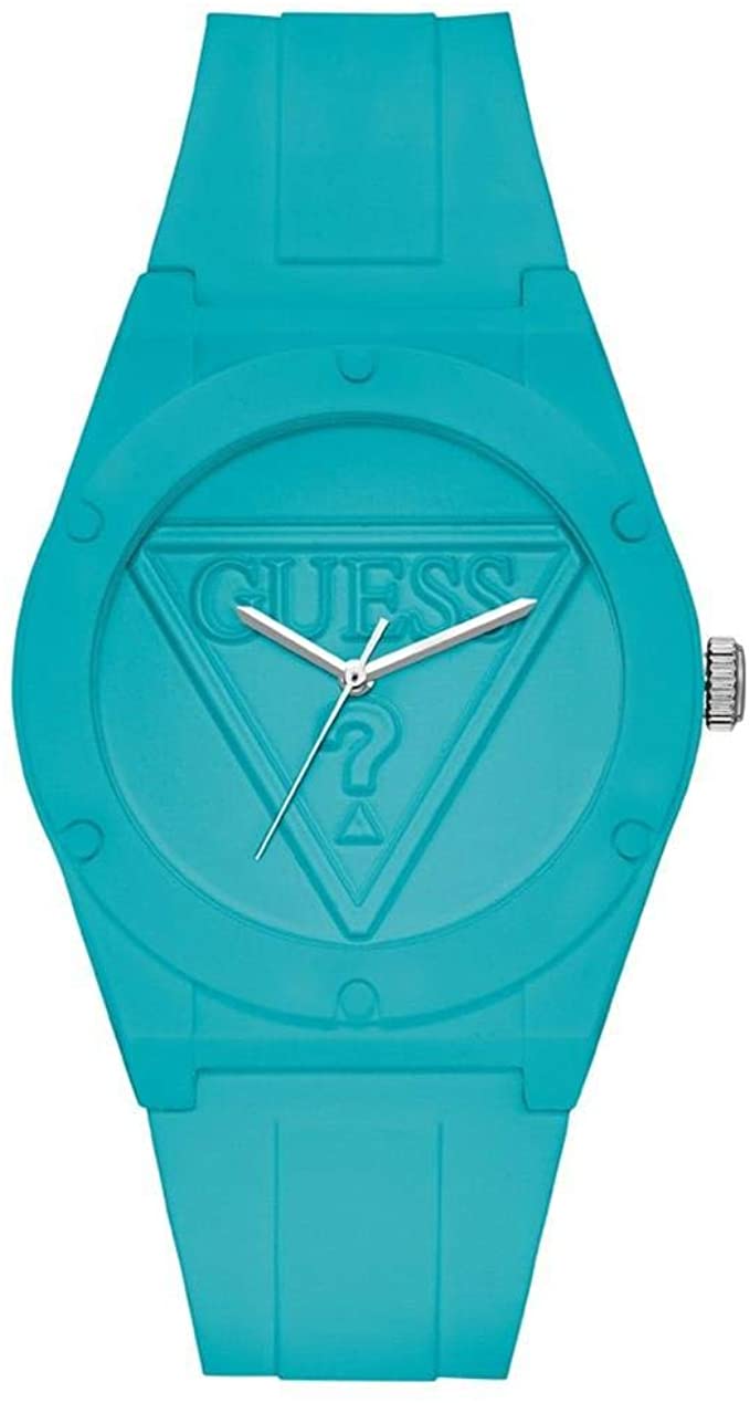 Guess W0979L10 Women's Blue Rubber Strap Watches