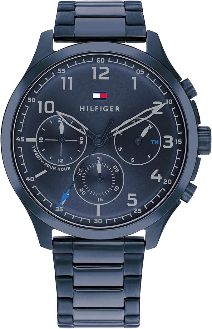 Tommy Hilfiger Blue 1791853 Stainless Steel Watches For Men