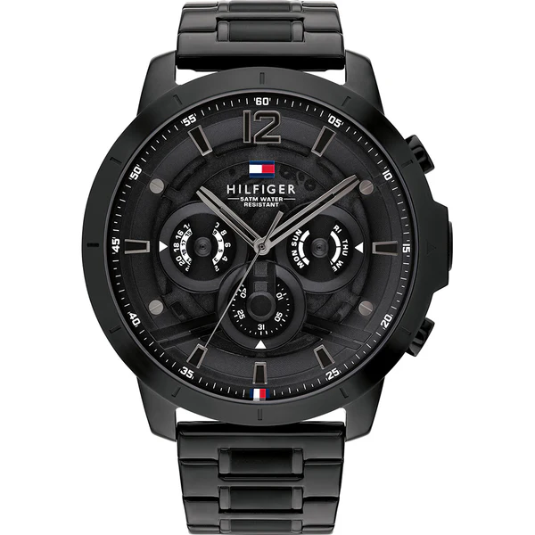 Tommy Hilfiger 1710494 Black Quartz Watches for Men