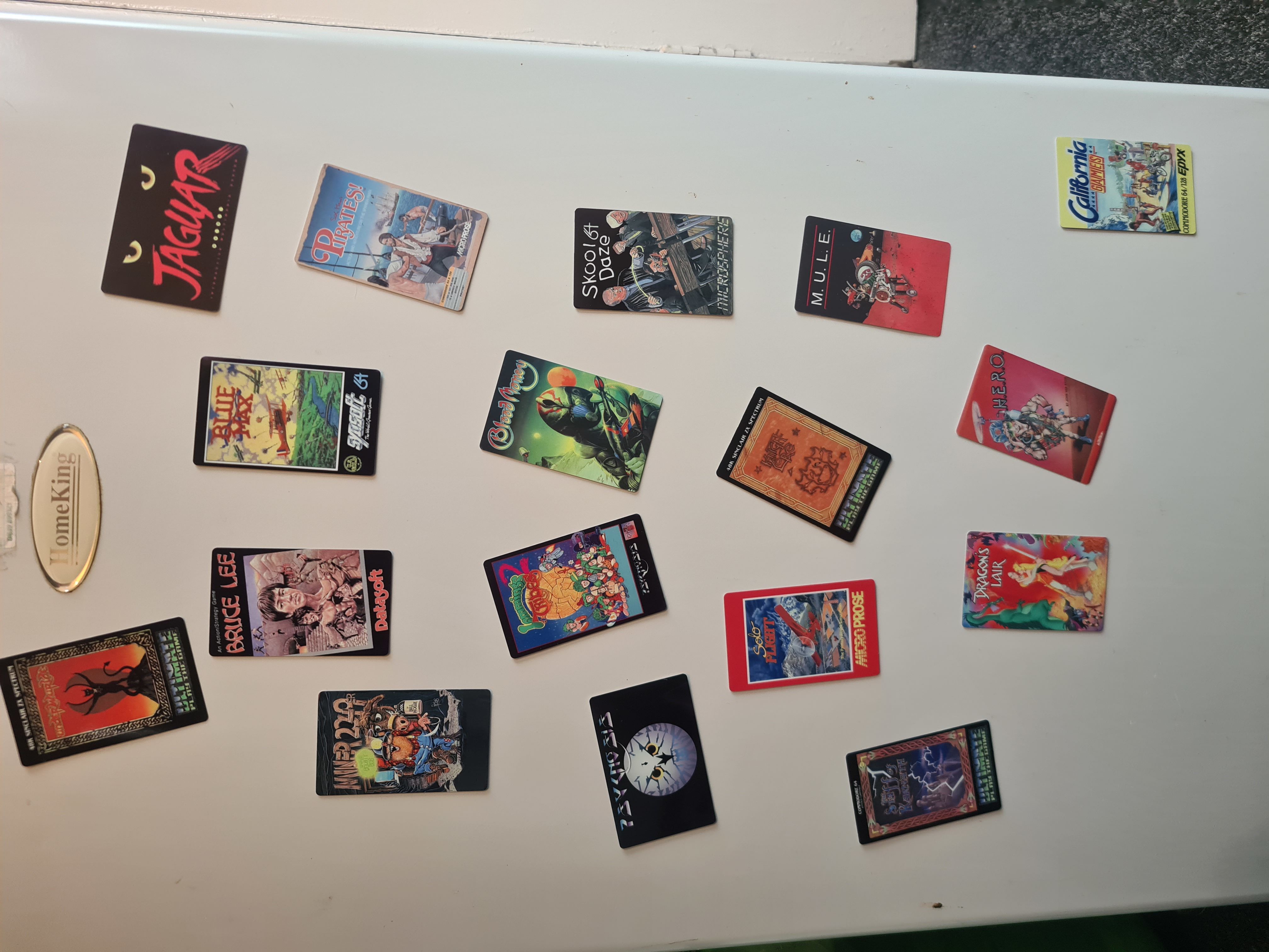 Aluminium Fridge Magnets