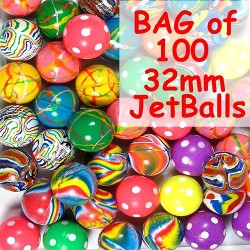 32mm Bouncy Balls Risus Wholesale