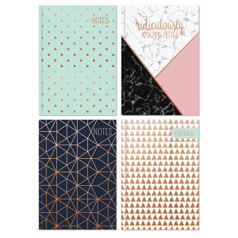 A5 Copper Foil Notebooks Wholesale School Stationery Office Supplies