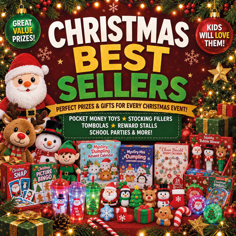Best selling Christmas toys for schools and events