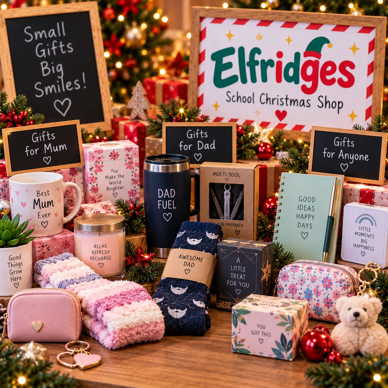 Elfridges gifts for mums dads grandparents and general Christmas gift shoppers