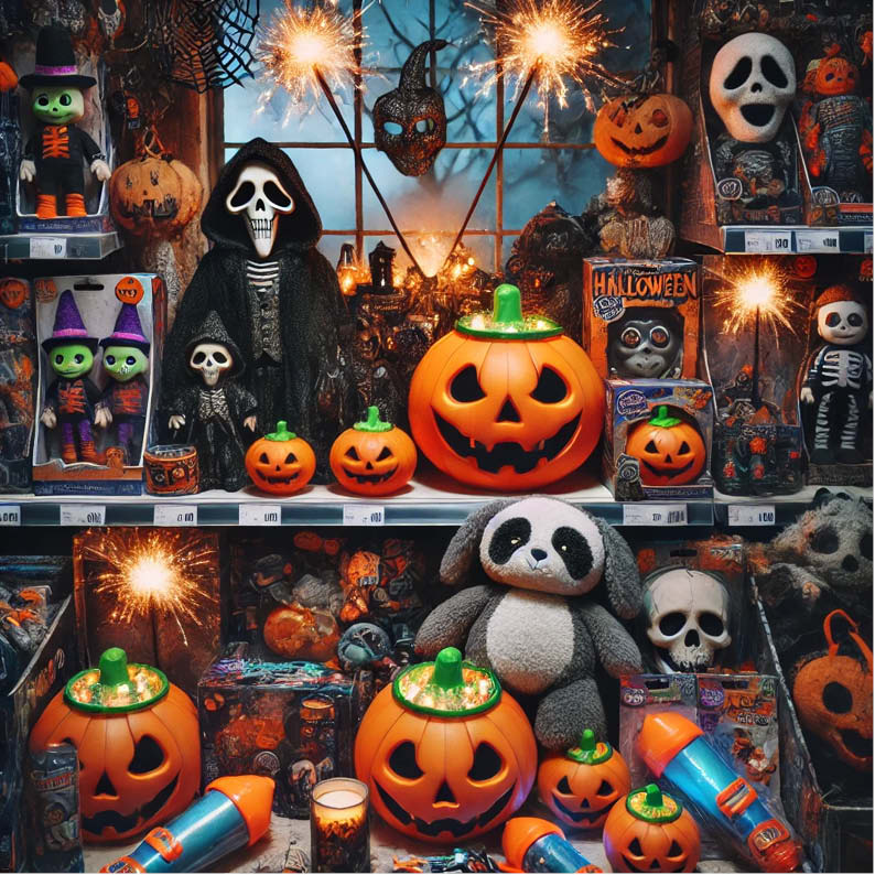 Halloween products from Risus Wholesale