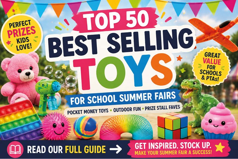 Top 50 best selling toys for school summer fairs guide