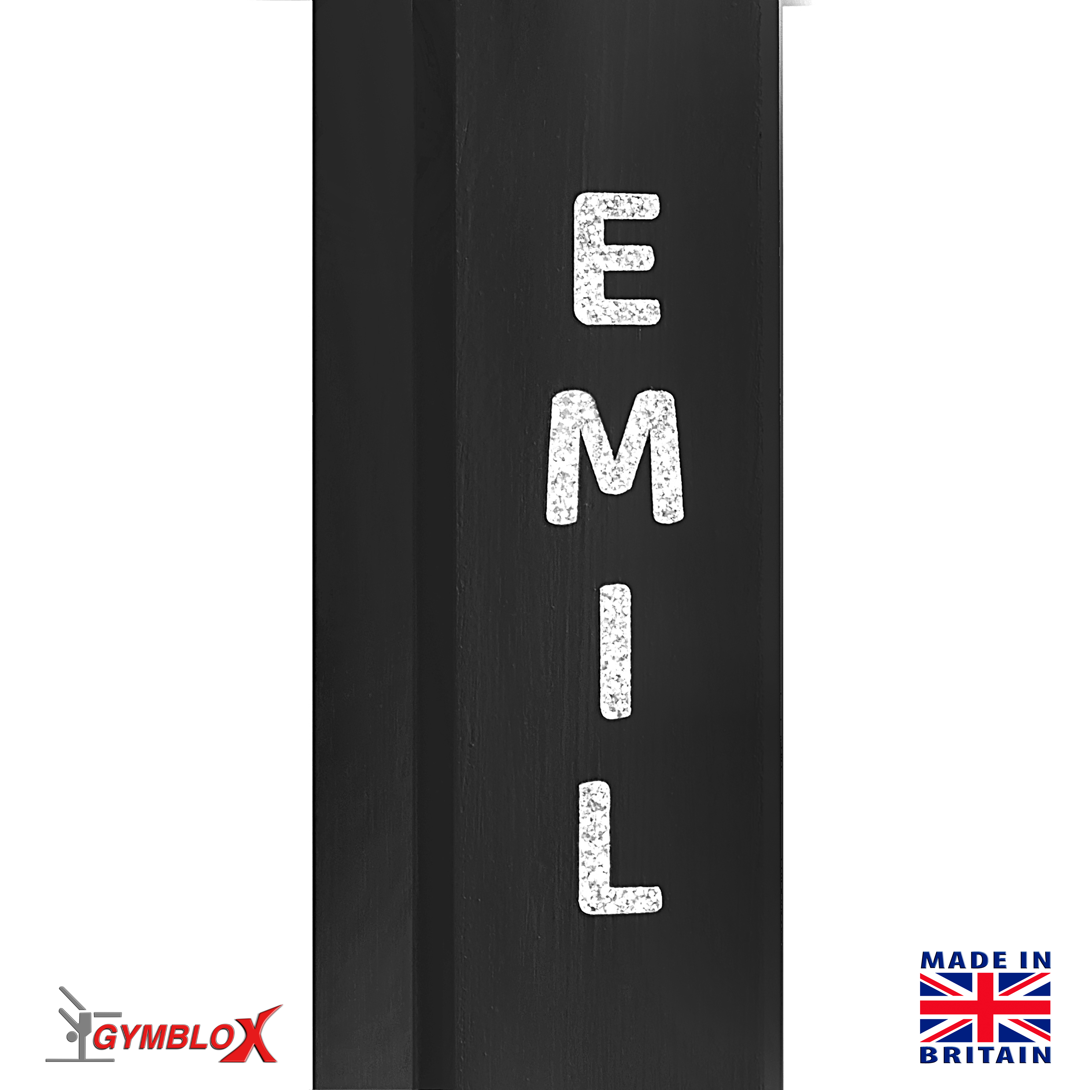 Personalised Black Gymblox