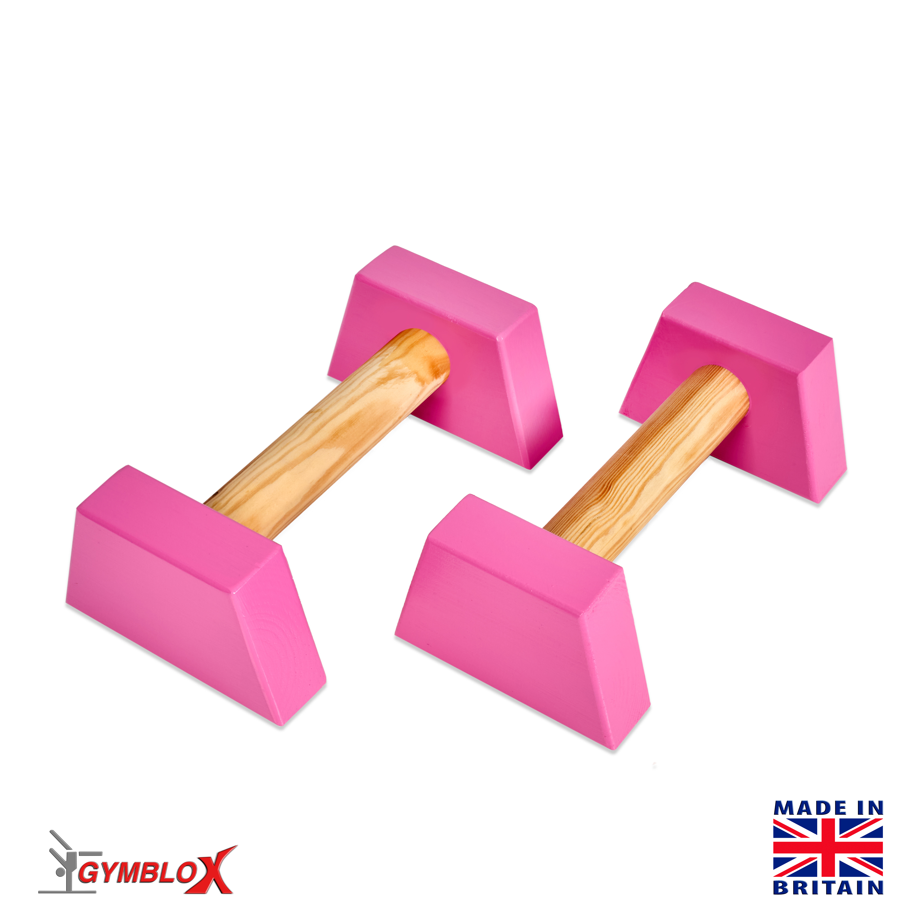 Pink Gymblocks & Parallettes