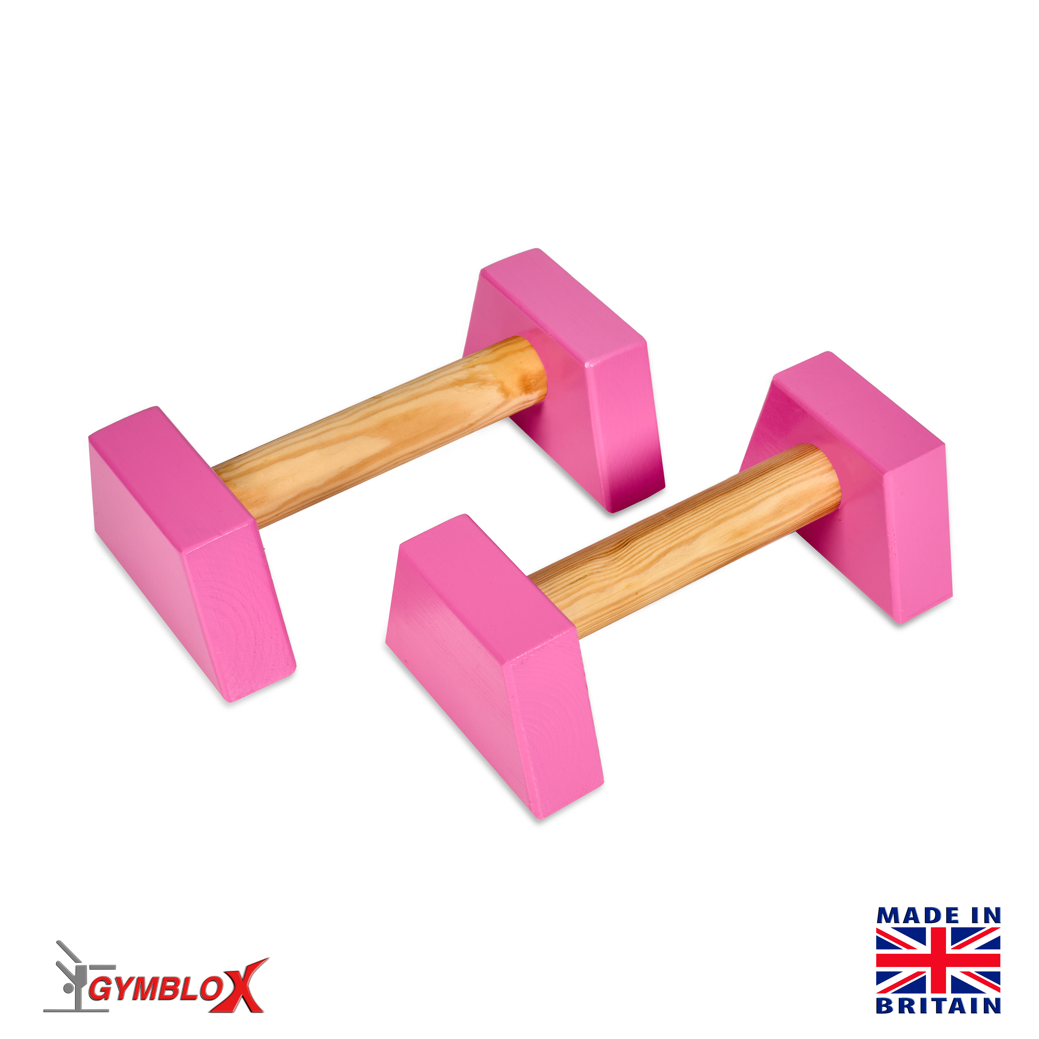 Pink Gymblocks & Parallettes