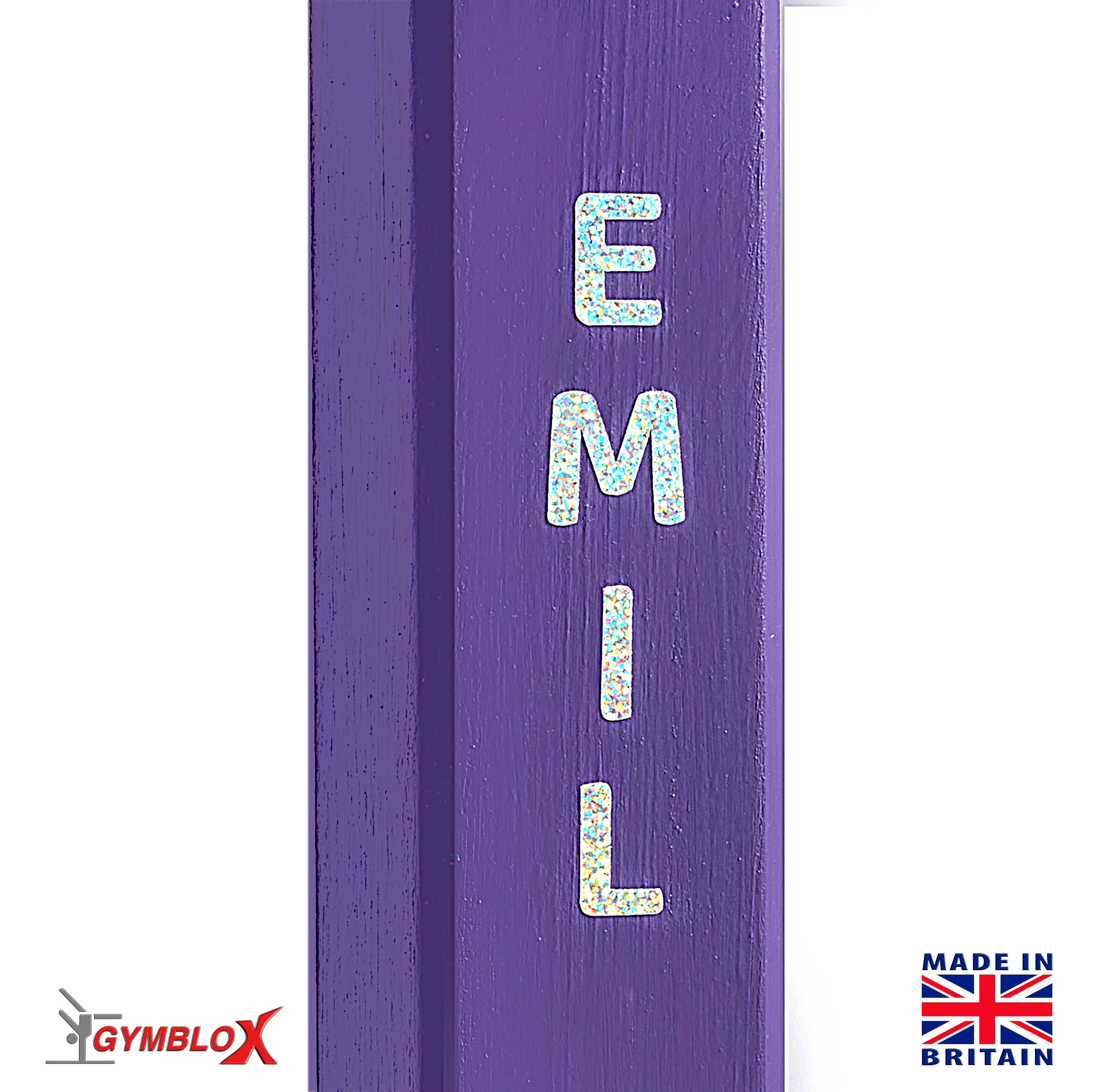 Personalised Purple Gymblox