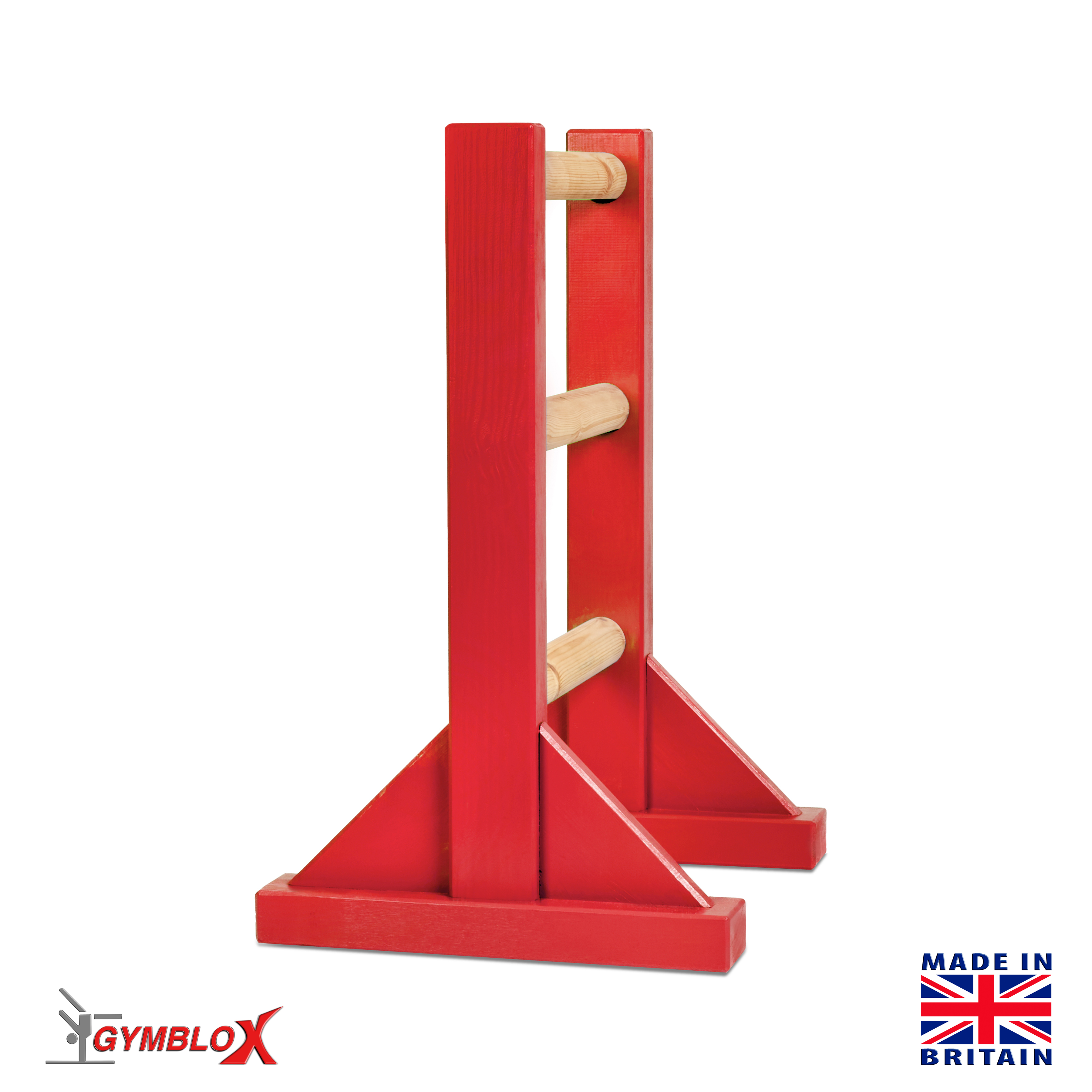 Red Stretch Ladder and Floor Blocks