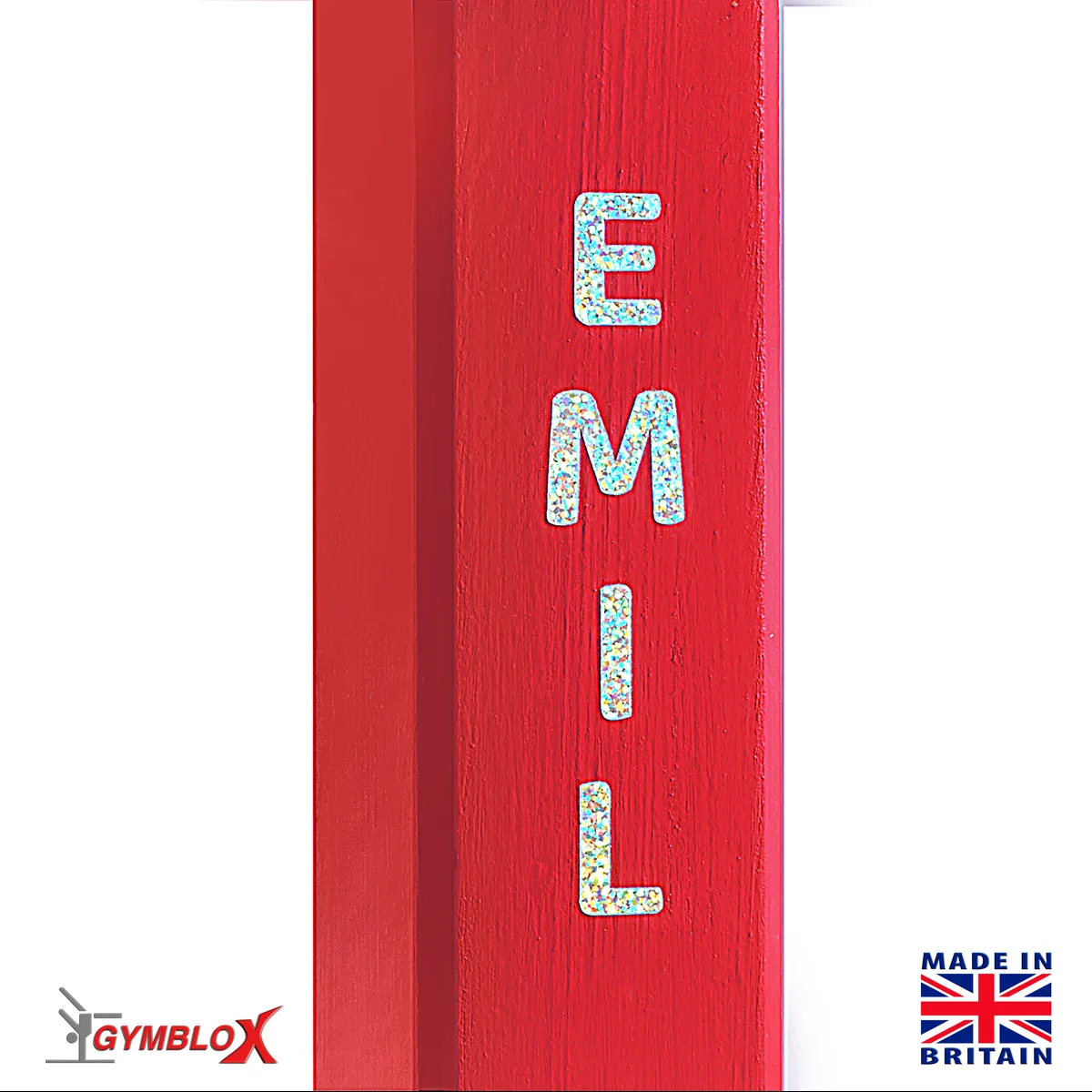 Personalised Red Gymblox