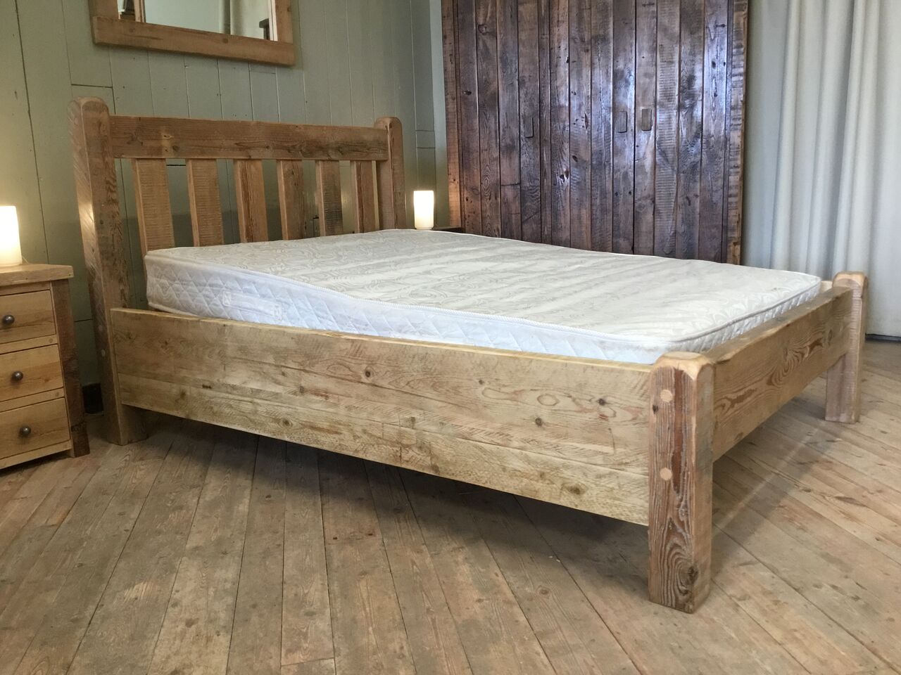 Bellever Inclined Bed Horizontal Side Rail Low Foot End Made In