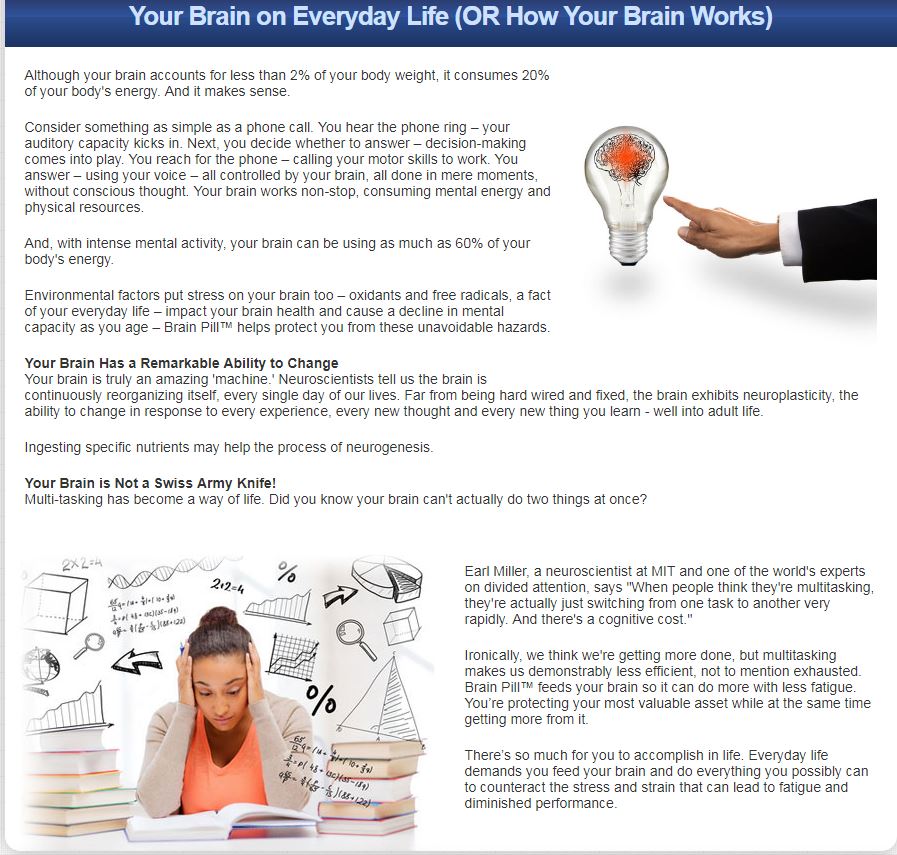 BrainPill - the Best way to Improve your Memory and Boost Intelligence