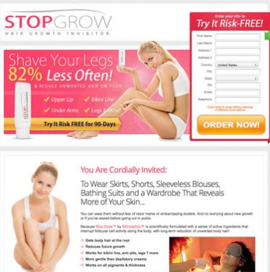 How to Get Rid Of Unwanted Body Hair By the product STOP GROW