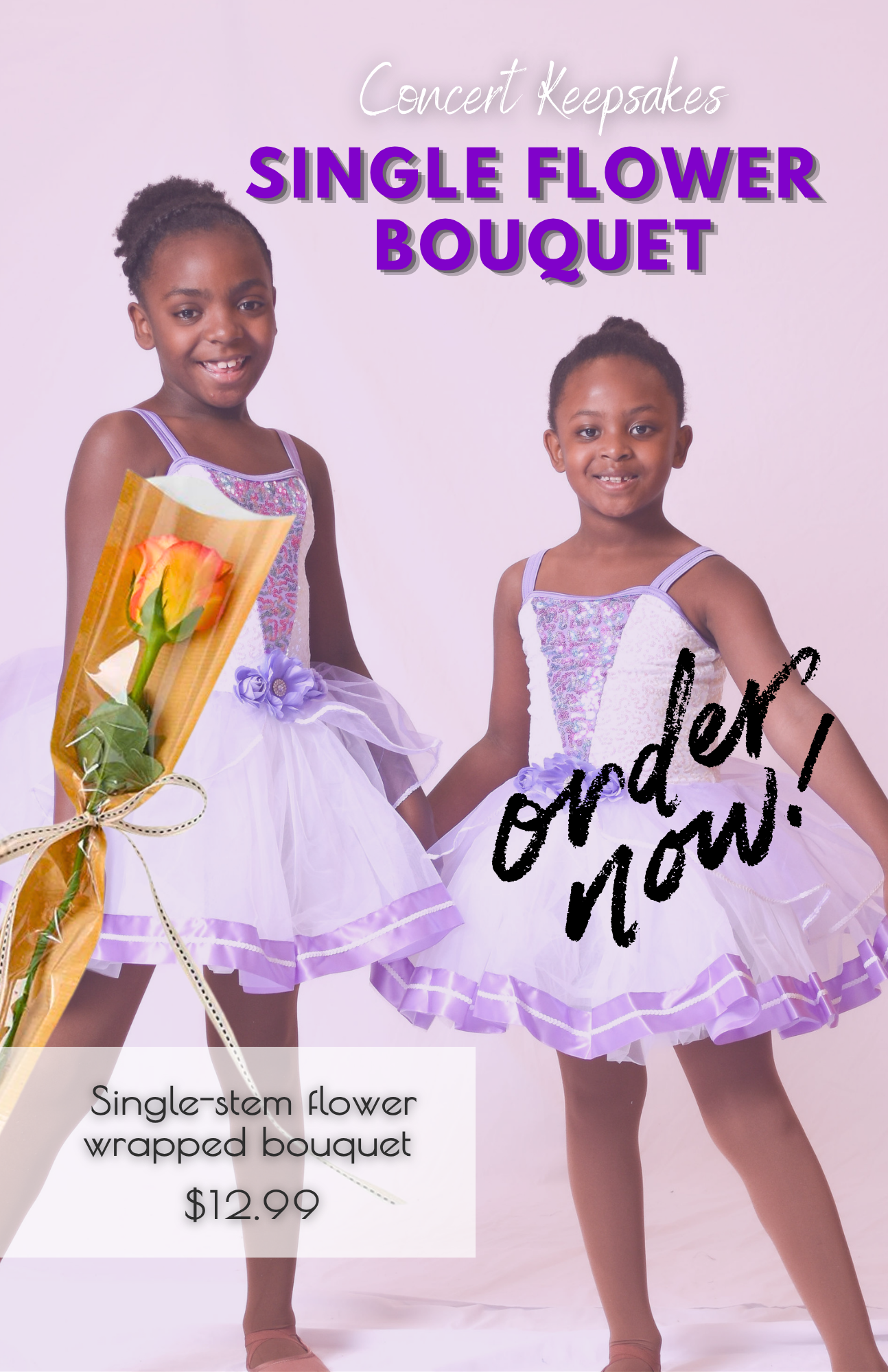 Single-Flower Wrapped Bouquet