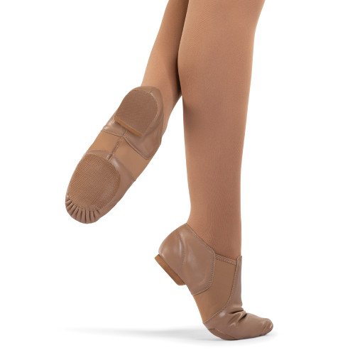 SKIN-TONED Stretch Jazz Shoe (child)