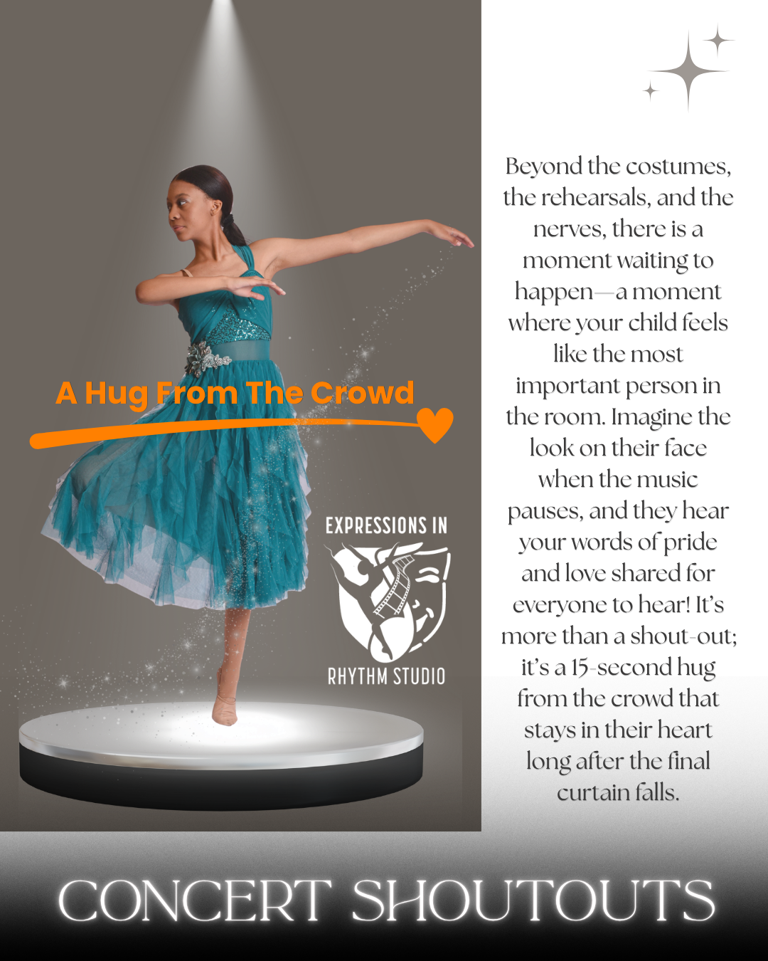 A Hug From The Crowd: Concert Shoutouts