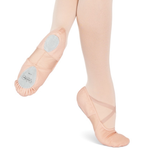 (Child) SKIN-TONED Stretch Canvas Ballet Shoe