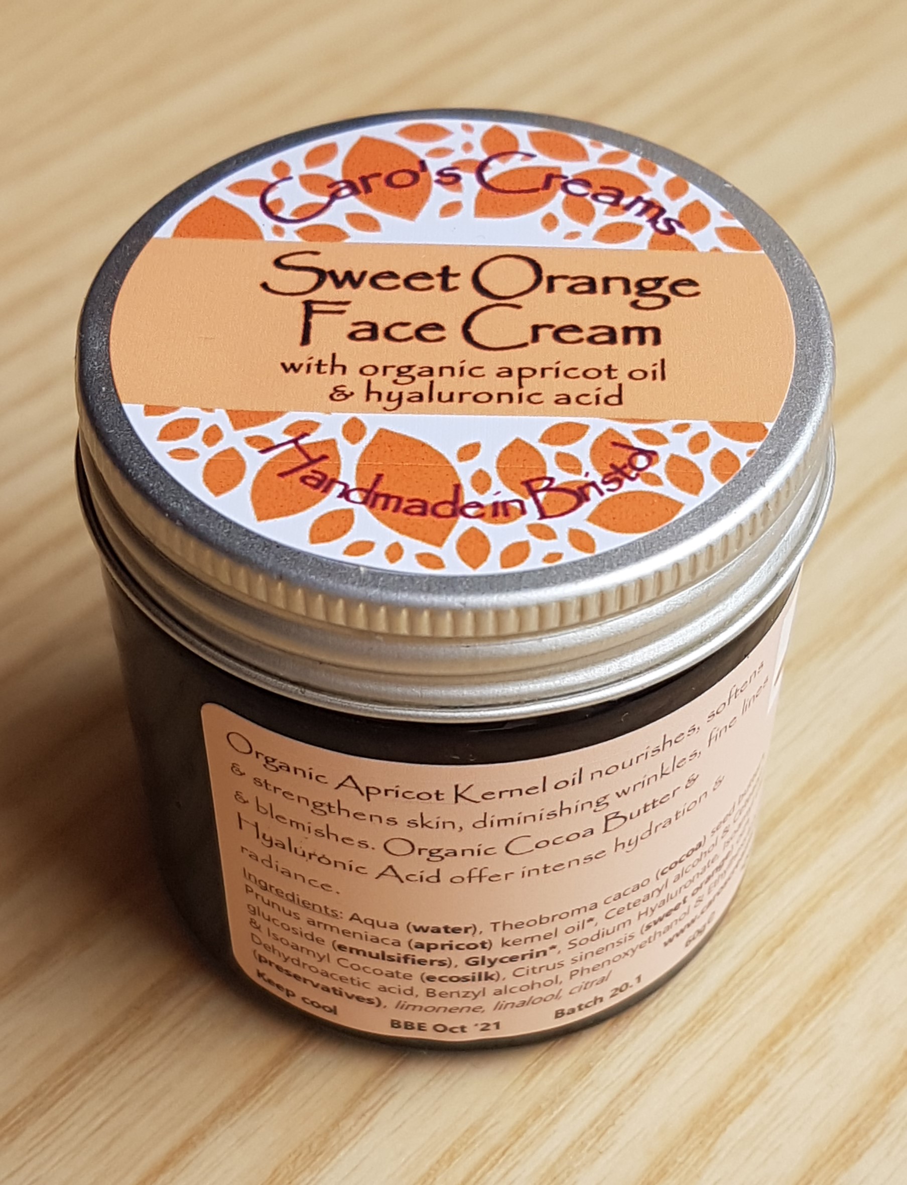 Sweet Orange Face Cream