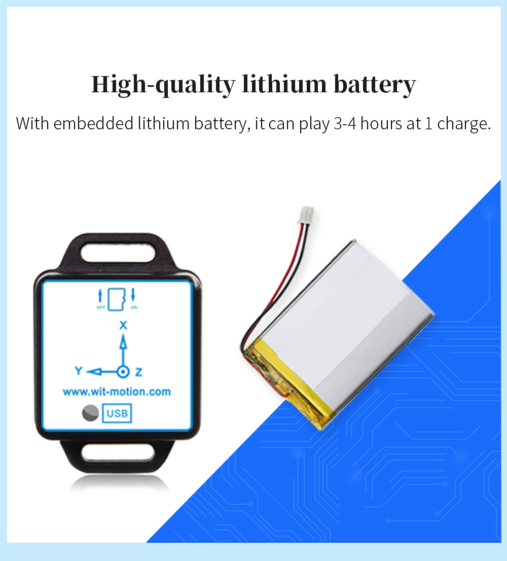 9Axis Accelerometer Data Logger, Gyro+Angle (XY 0.05° Accuracy