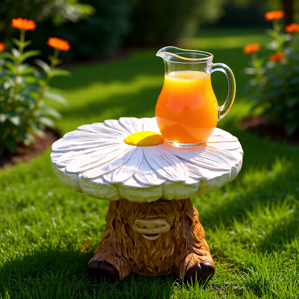 Latex Mould for making this Large Highland Cow table/pot stand