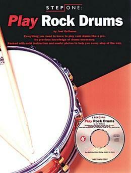 Step One: Play Rock Drums - Joel Rothman (Book & CD)